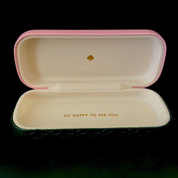 Authentic Kate Spade New York Eyeglasses Sunglasses Case - Picture 3 of 3